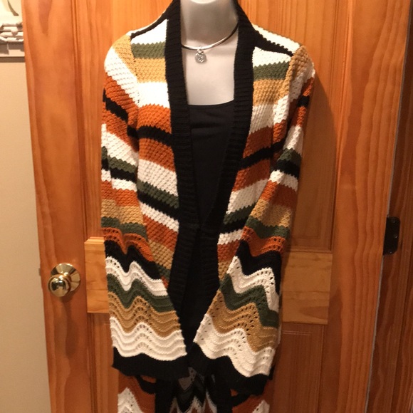 Boston Proper Duster Sweater - Boho - Picture 5 of 7